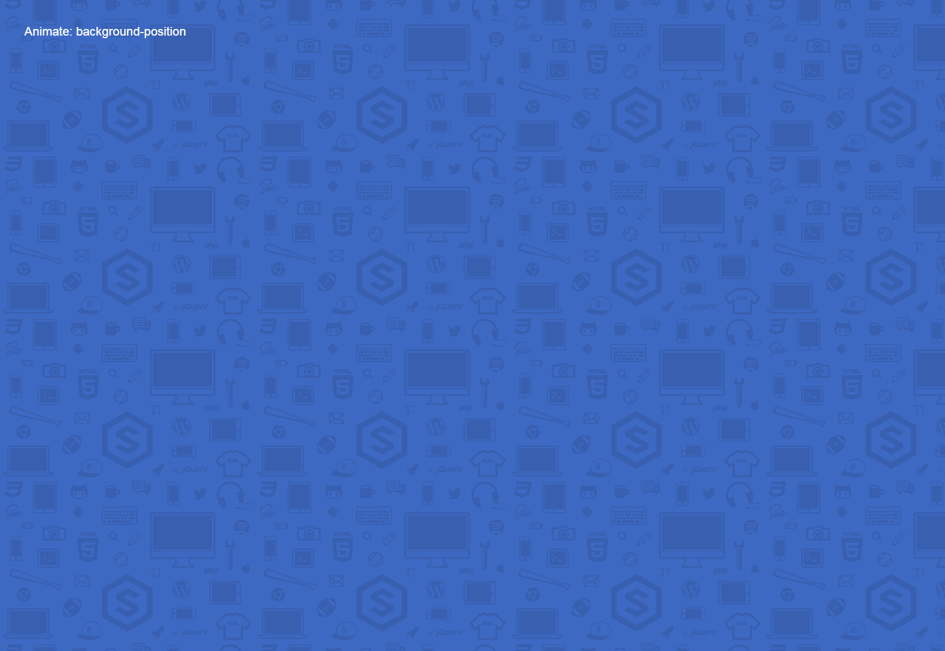 50 incredible freebies for web designers, July 2015 Infinite CSS Scrolling Background