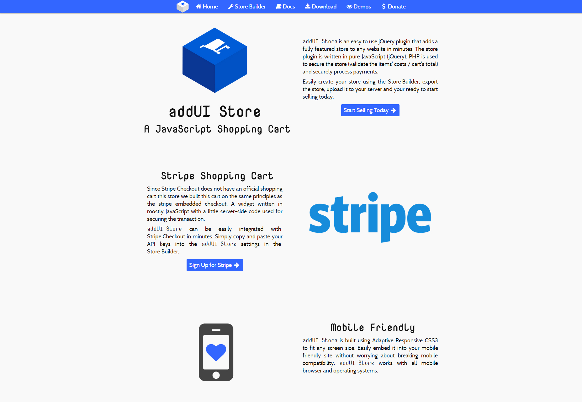 50 incredible freebies for web designers, July 2015 AddUI Store: A JavaScript Shopping Cart