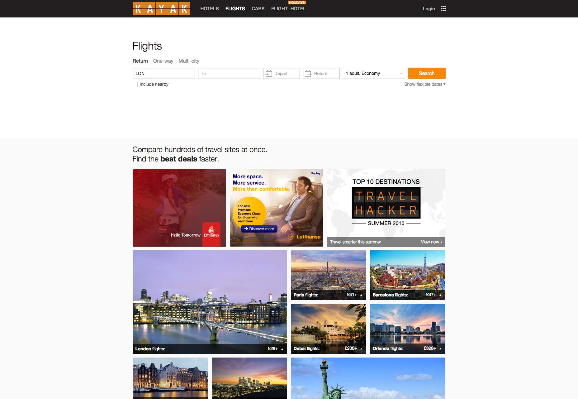 How to drive UX with AJAX kayak