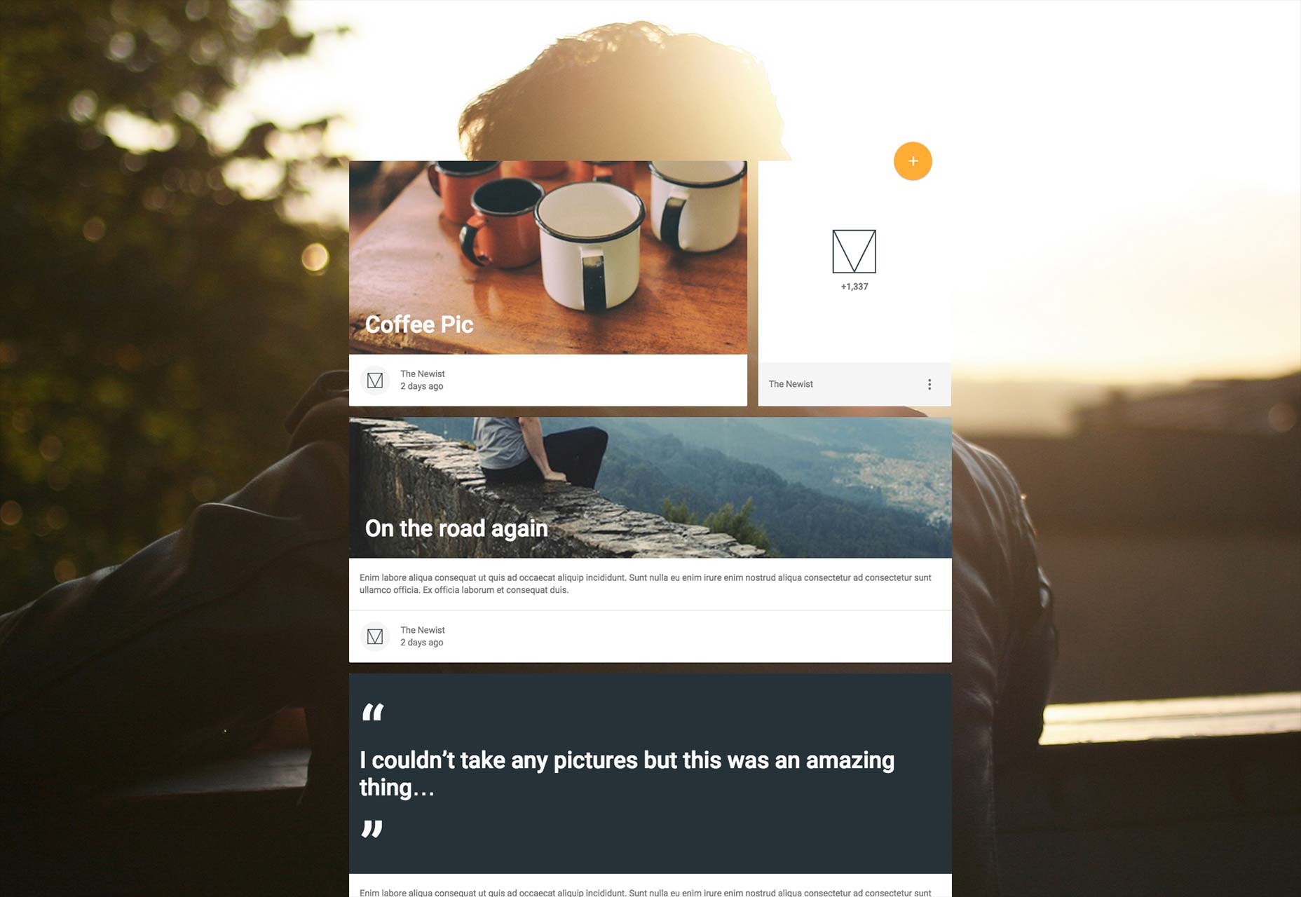 Google unveils Material Design Lite template-1