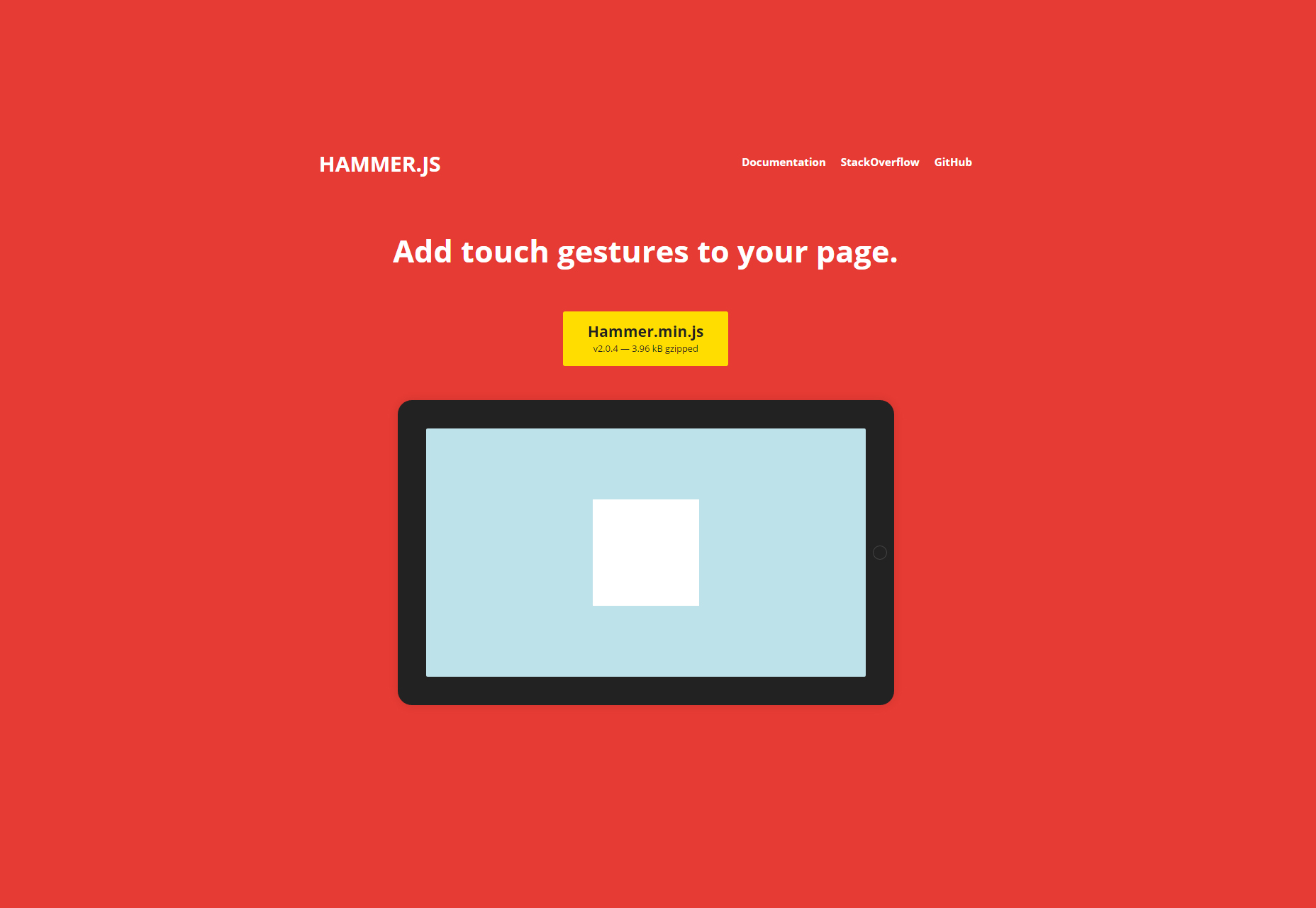 50+ incredible freebies for web designers, June 2015 Hammer.JS: DOM Elements Touch Gestures JavaScript Generator