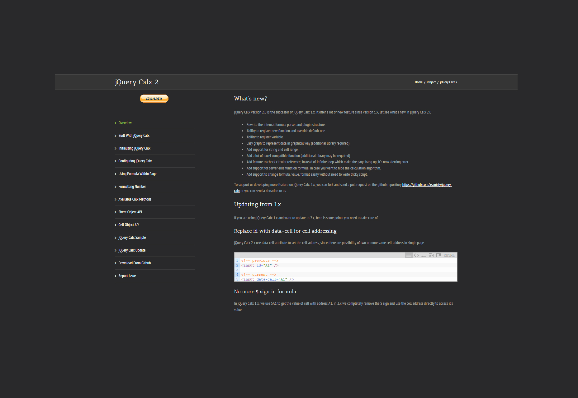 50+ incredible freebies for web designers, June 2015 JQuery Calx: a Formula-based Calculation JQuery Plugin