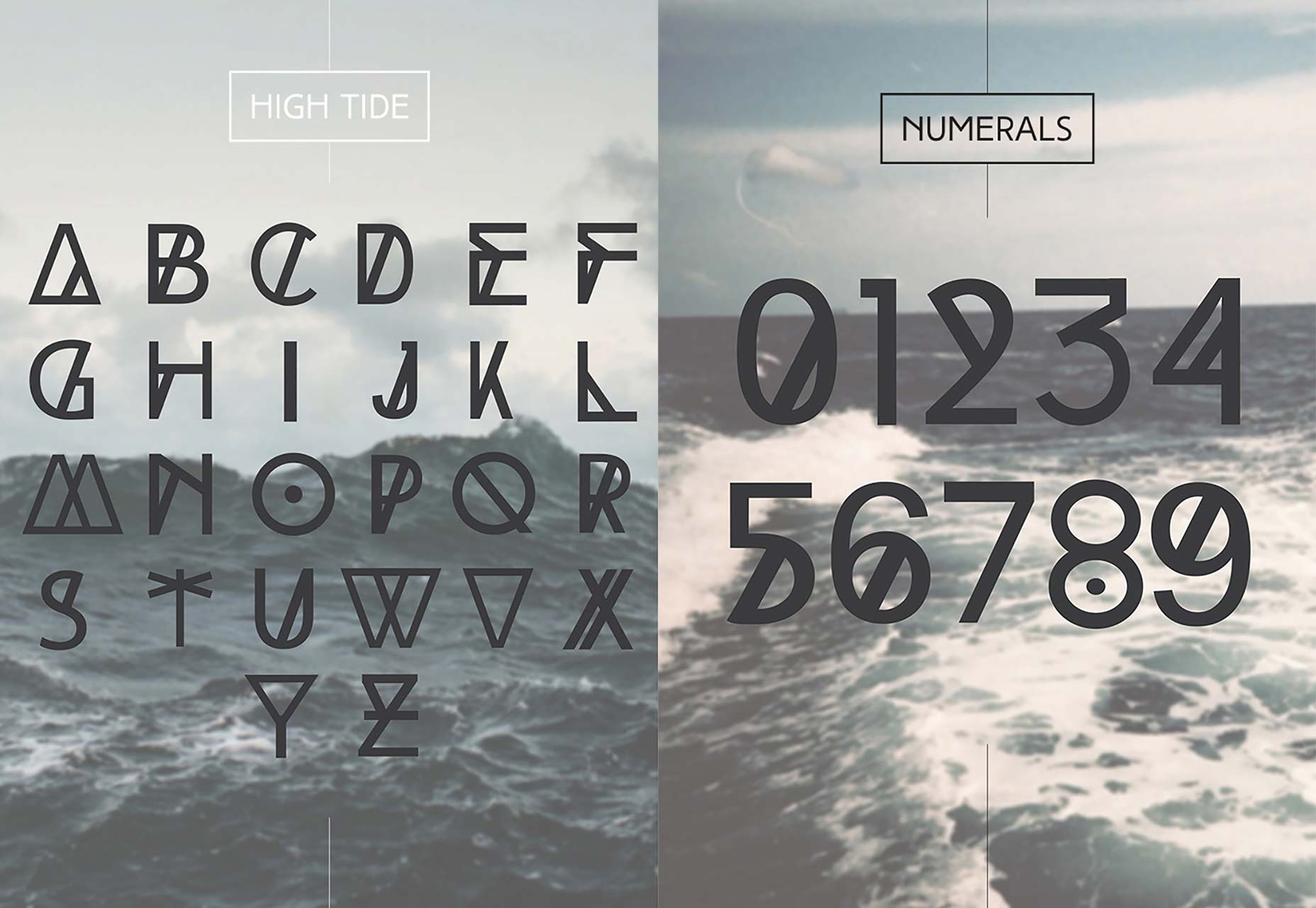 Free download: Font bundle featuring 17 incredible typefaces high_tide