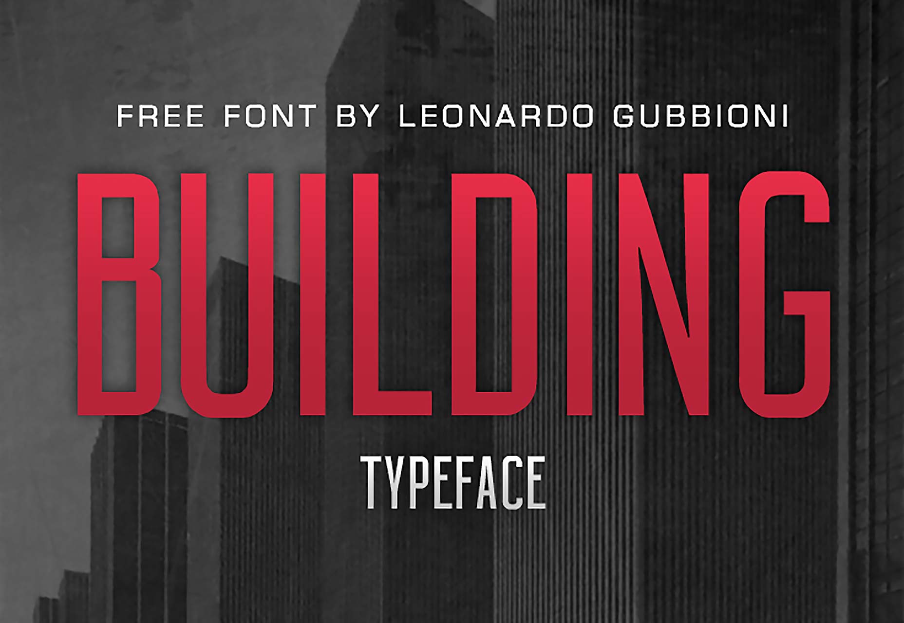 Free download: Font bundle featuring 17 incredible typefaces building