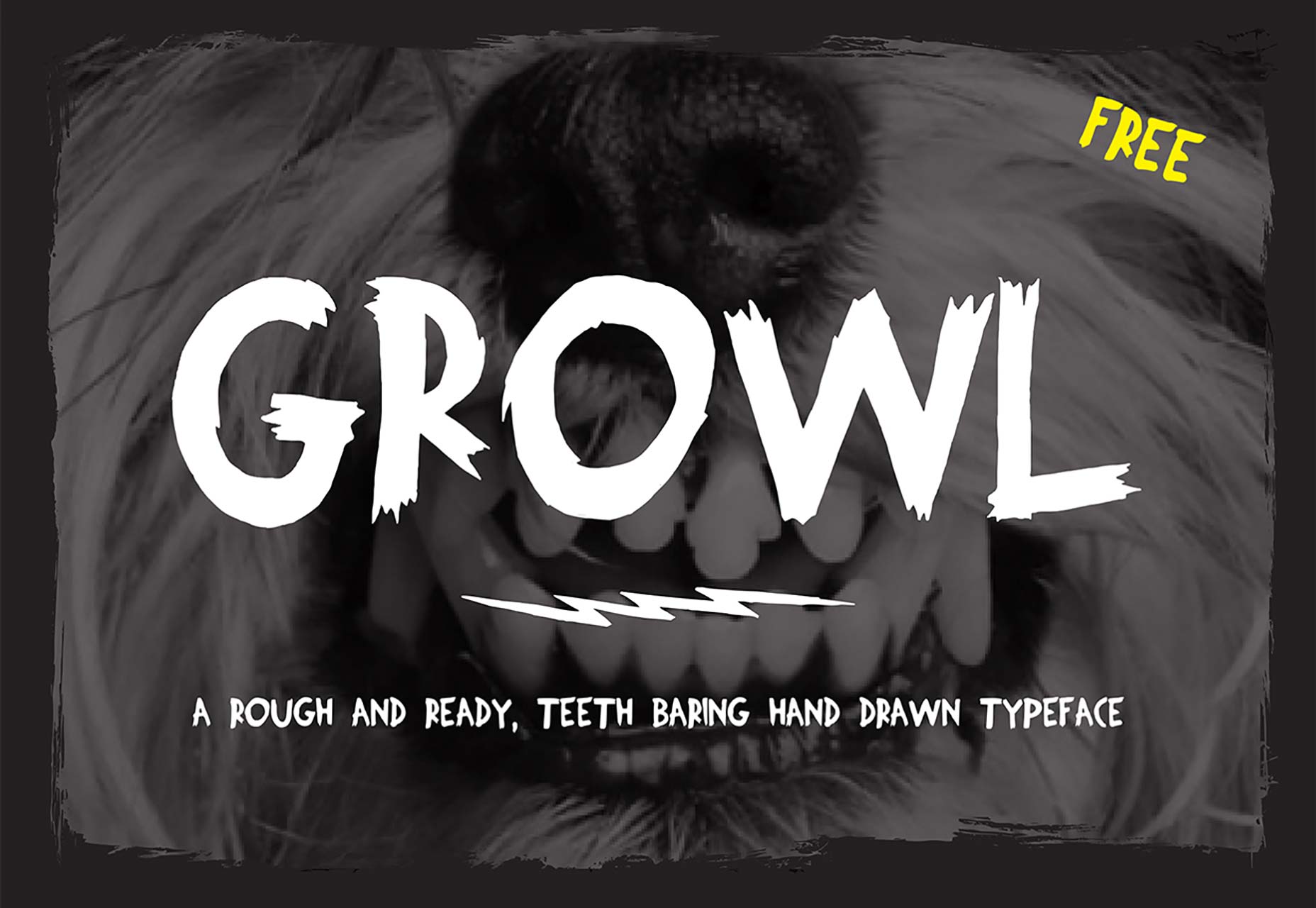 Free download: Font bundle featuring 17 incredible typefaces growl