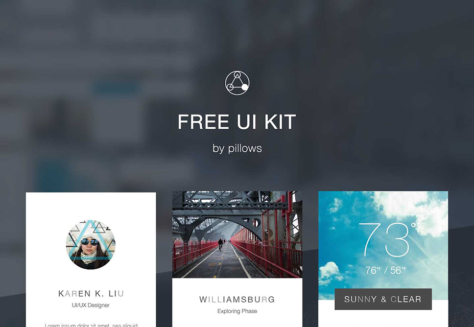 50+ incredible freebies for web designers, May 2015 Free Bright and Aesthetic PSD and AI UI Kit