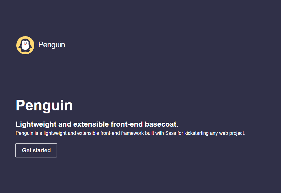50+ incredible freebies for web designers, May 2015 Penguin: Open Source Front-end Framework