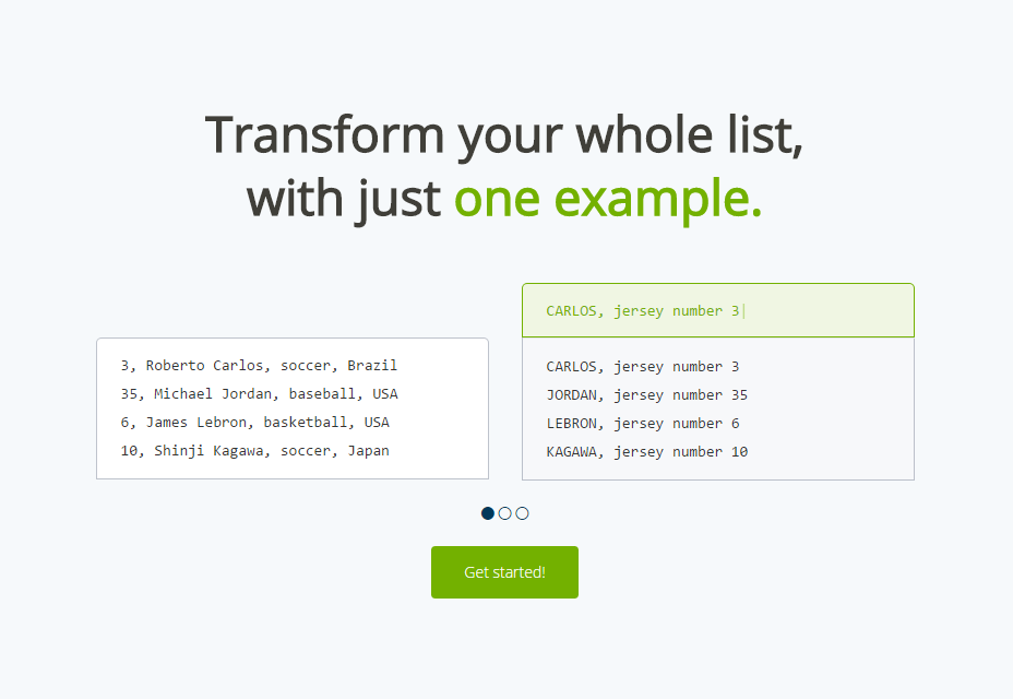 50+ incredible freebies for web designers, May 2015 Transformy: Simple List Formatting Tool