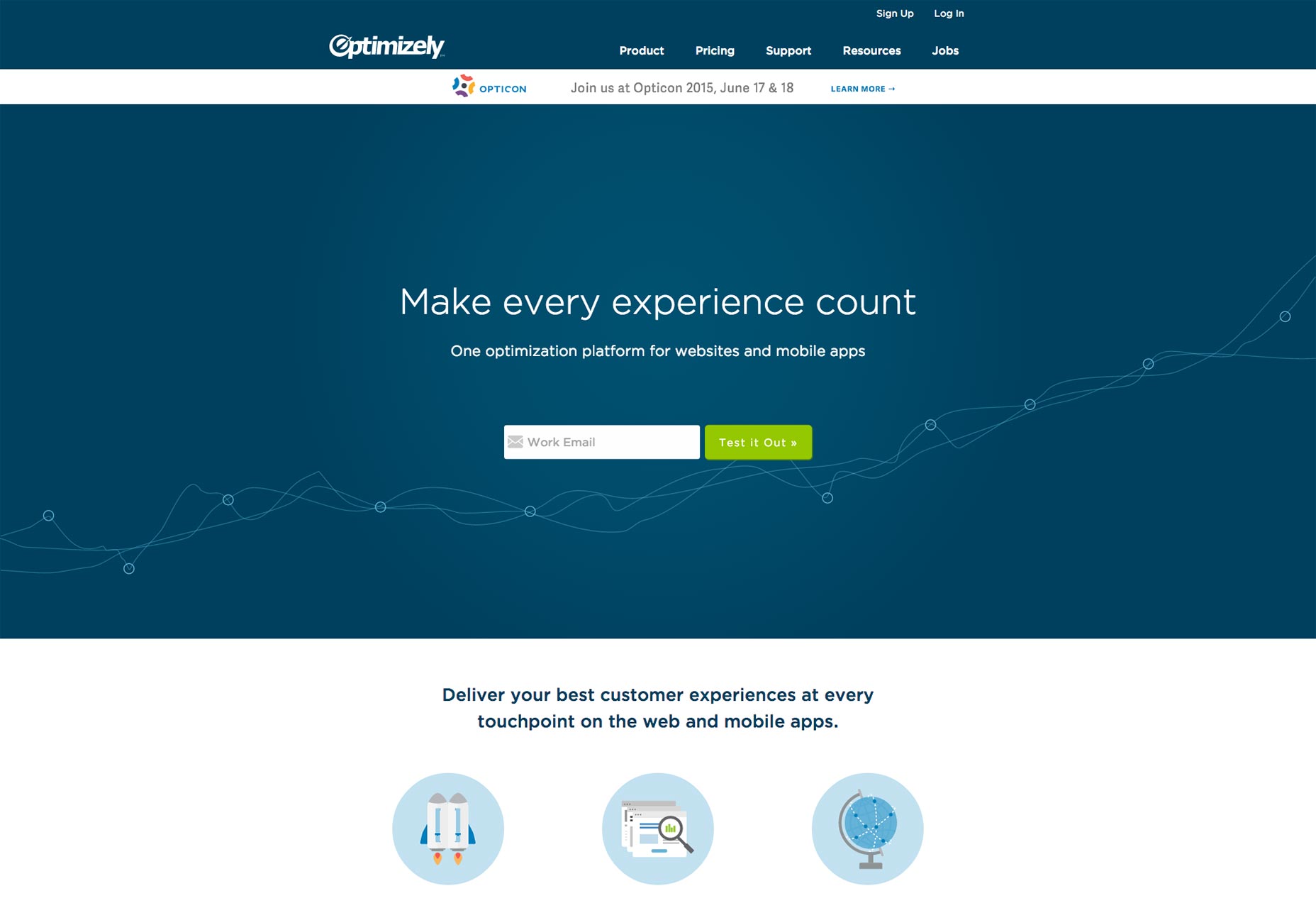 Designing patterns: the biggest web trend of 2015 so far 006_optimizely