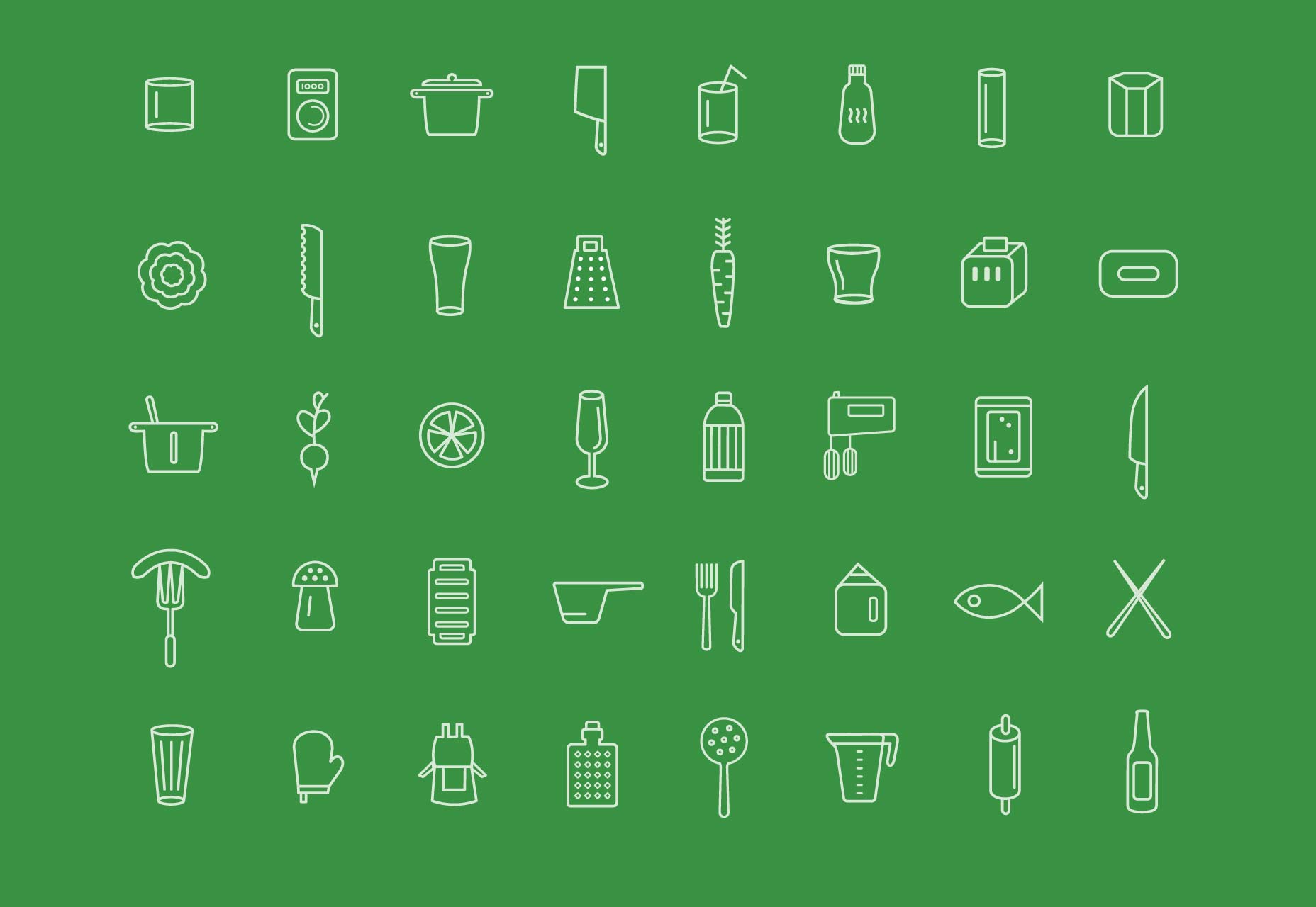 40 best free icon sets, Spring 2015 014