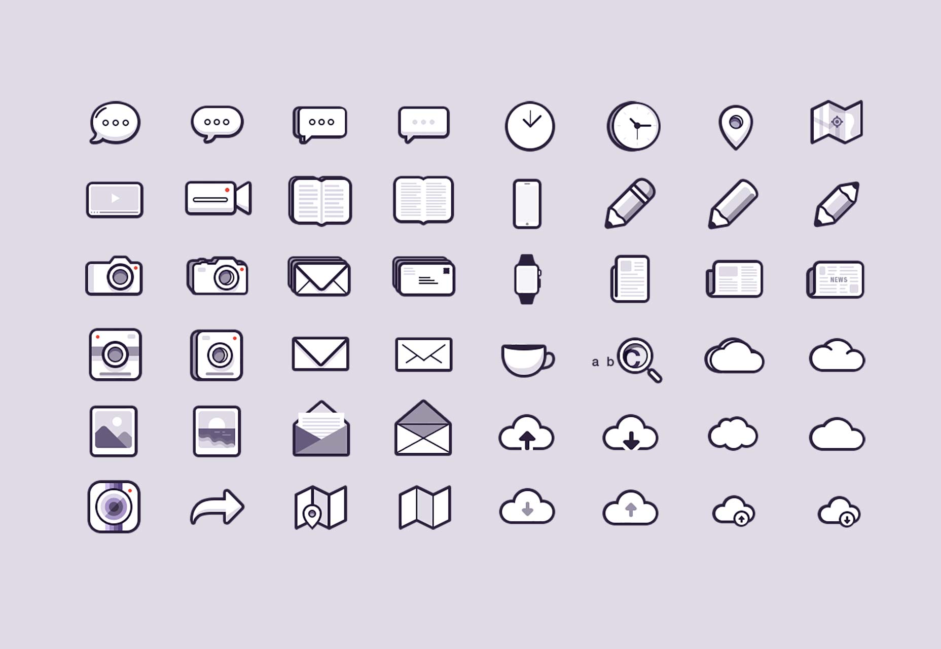 40 best free icon sets, Spring 2015 006