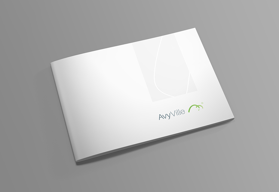 A4 Landscape Brochure Mockup