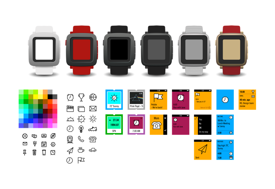 Pebble Time Design Kit