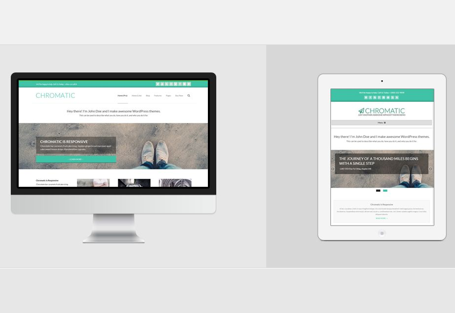 Chromatic WordPress Theme