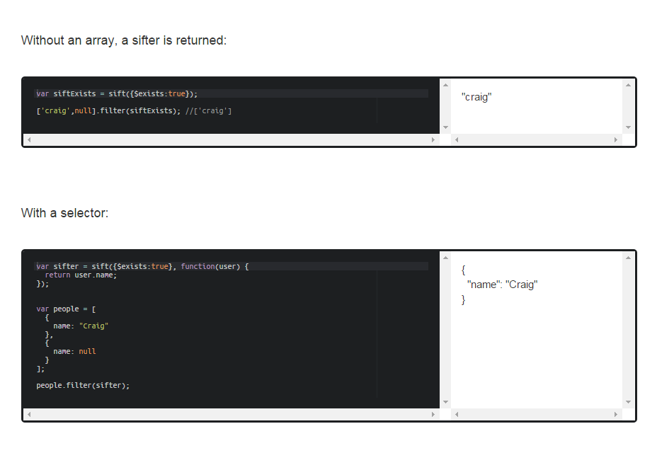 Sift.js