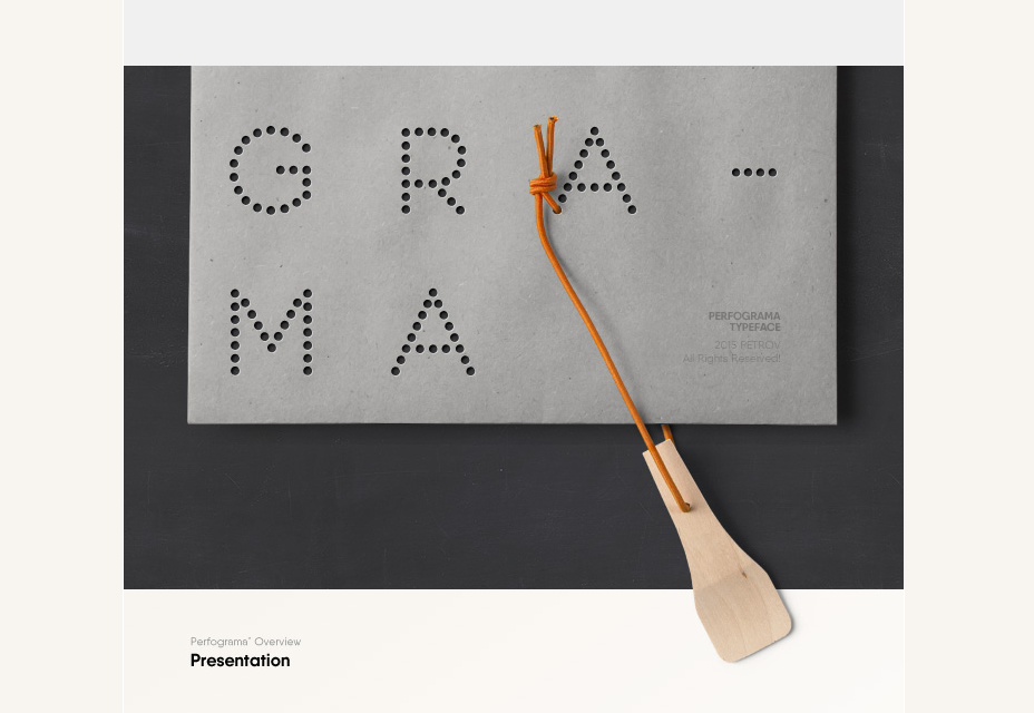 50+ incredible freebies for web designers, March 2015 Perfograma: A Free Font with a Story