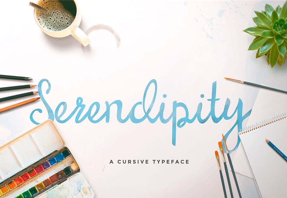 50+ incredible freebies for web designers, March 2015 Serendipity Script Font