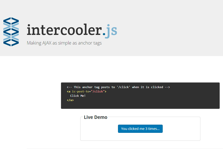50+ incredible freebies for web designers, March 2015 Intercooler.js