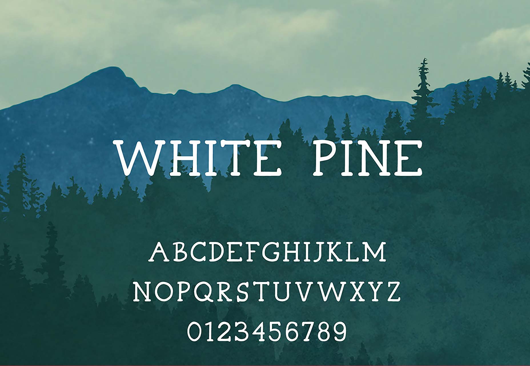 65 best free fonts, Spring 2015 037_white-pine