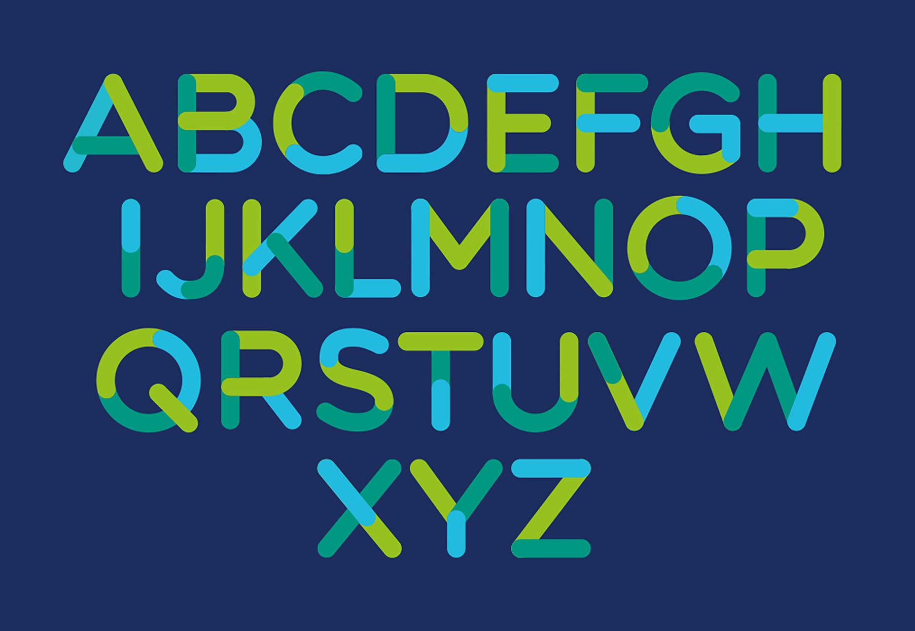 65 best free fonts, Spring 2015 063_tricolore