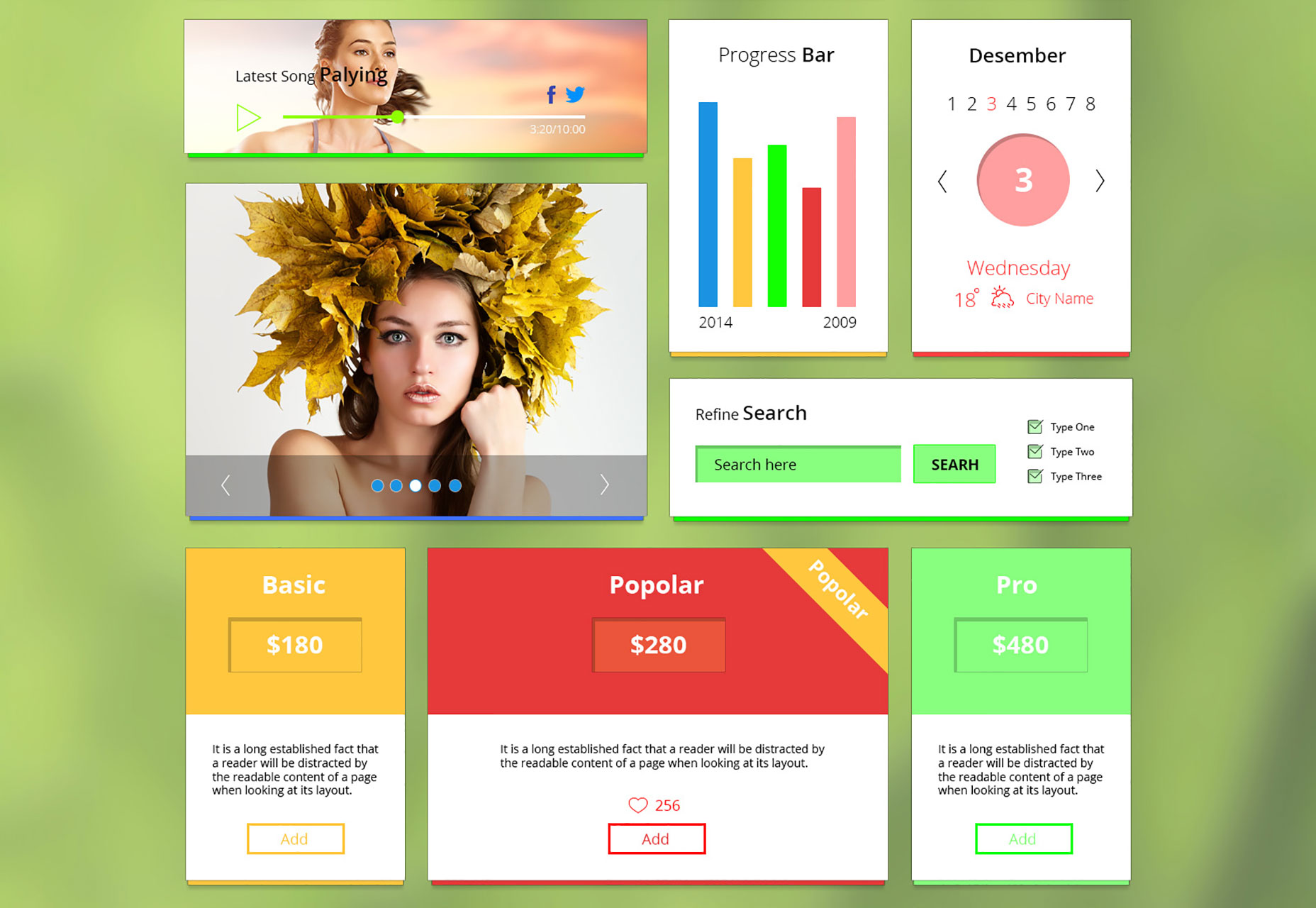 The best free UI kits, February 2015 004