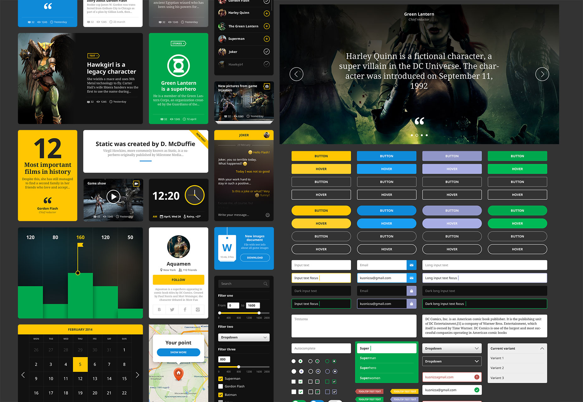 The best free UI kits, February 2015 005