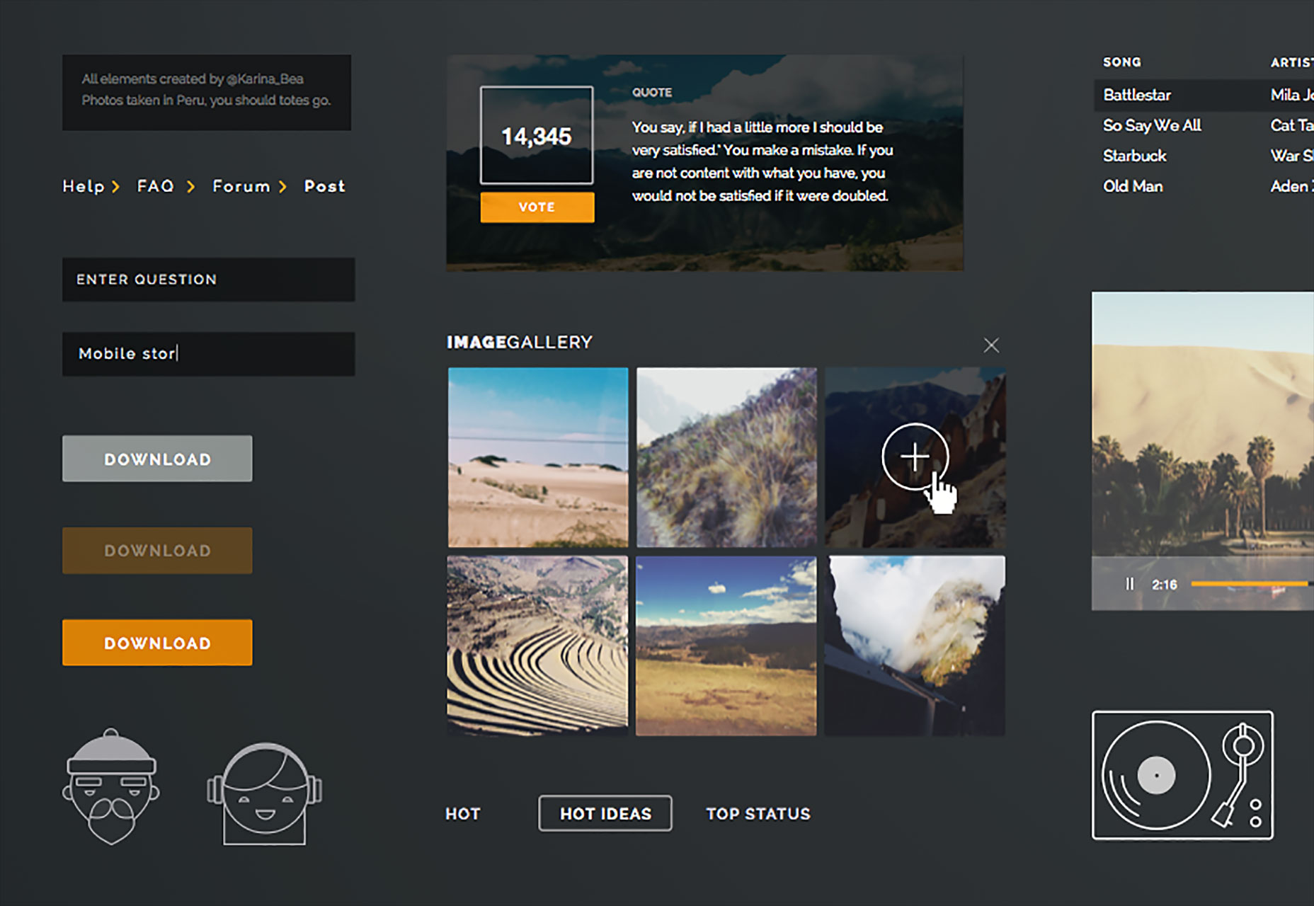 The best free UI kits, February 2015 011