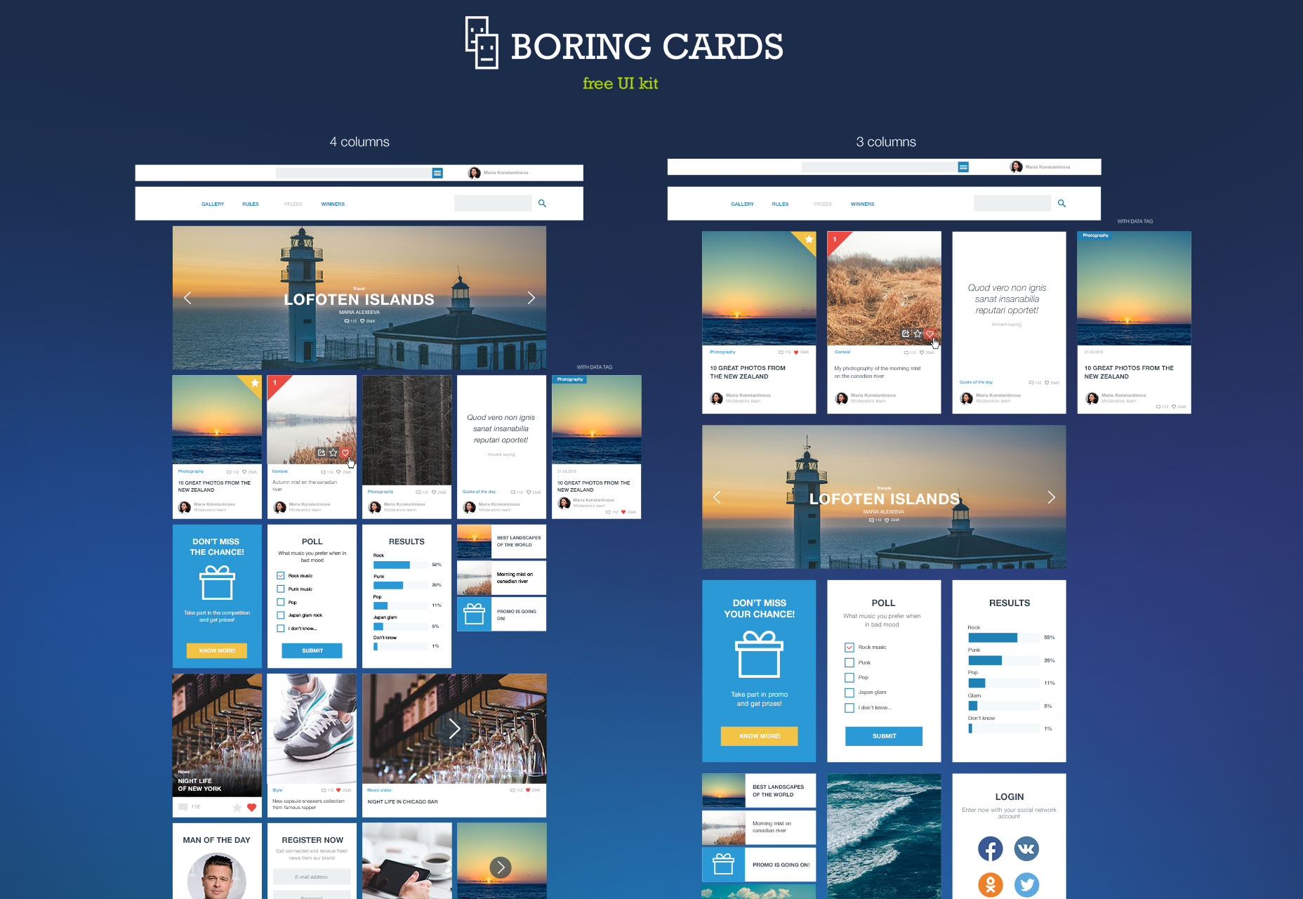 The best free UI kits, February 2015 027