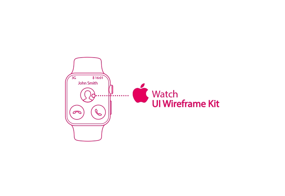50 incredible freebies for web designers, February 2015 Apple Watch UI Kit