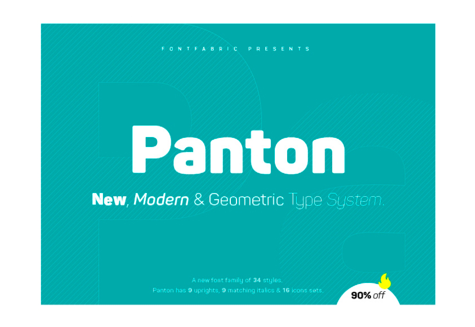 50 incredible freebies for web designers, February 2015 Panton Font
