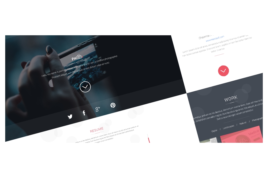 50 incredible freebies for web designers, February 2015 PH CV Template