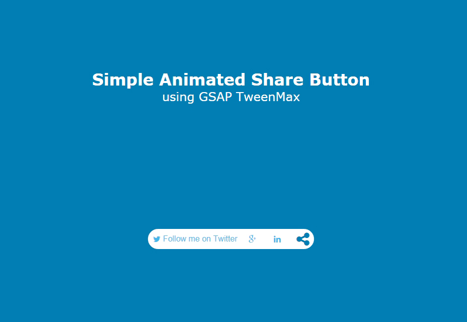 50 incredible freebies for web designers, February 2015 Animated Share Button
