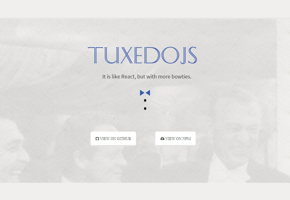 50 incredible freebies for web designers, February 2015 Tuxedo.js