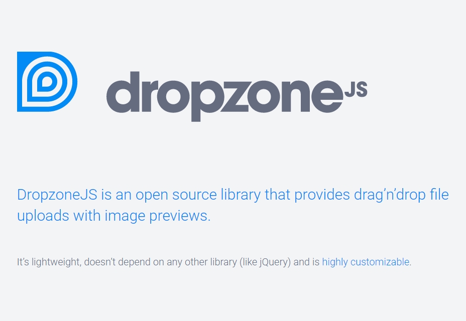 50 incredible freebies for web designers, February 2015 Dropzone.js