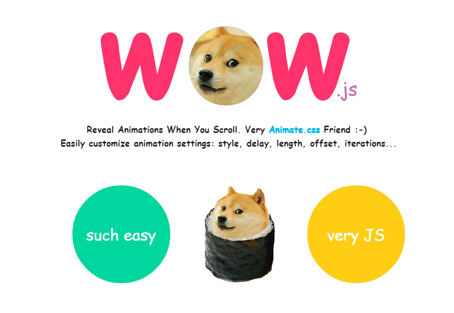 50 incredible freebies for web designers, February 2015 WOW.js: Reveal Animations When Scrolling