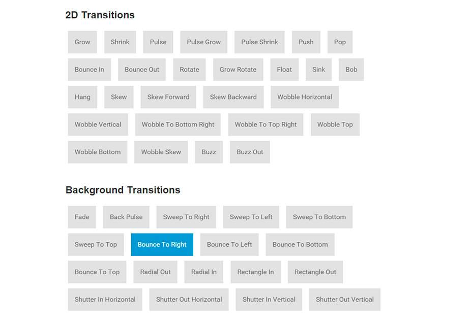 50 incredible freebies for web designers, February 2015 CSS3-Powered Hover Effects