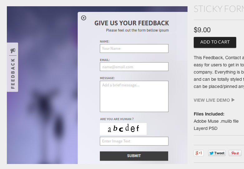 15+ widgets that take Adobe Muse to the next level sticky