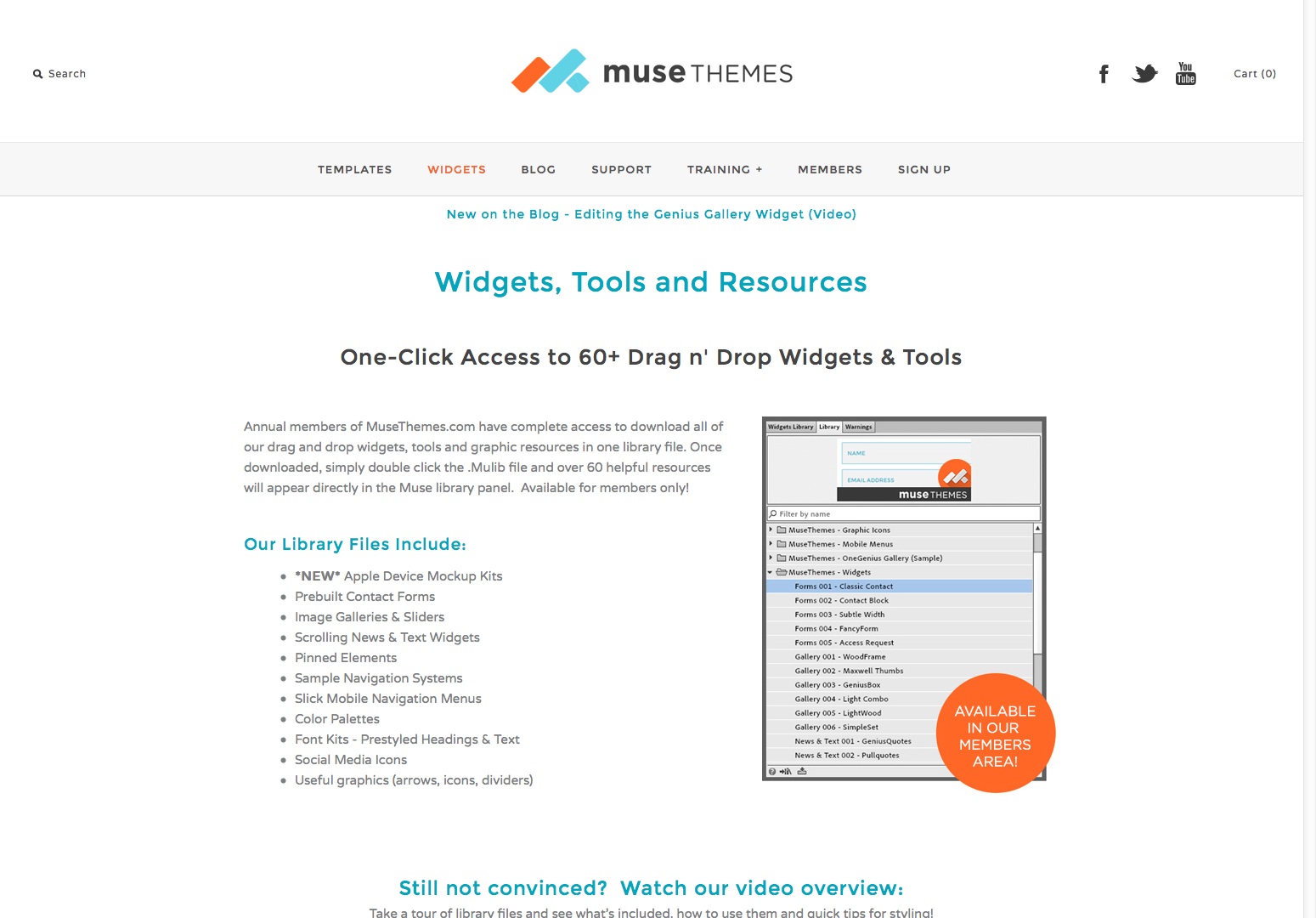 15+ widgets that take Adobe Muse to the next level Adobe Muse Widgets Tools and Resources - by Muse Themes