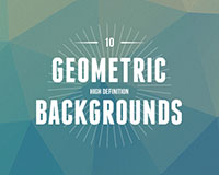 Free download: Awesome low-poly PSD backgrounds