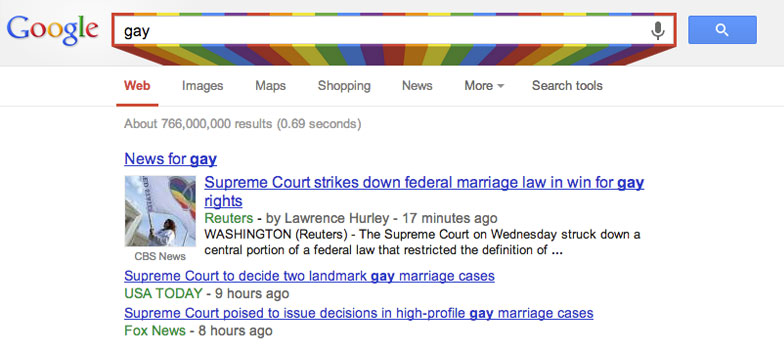 Google's greatest ever easter eggs Death of DOMA