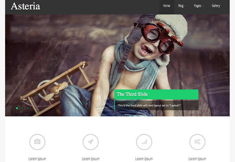 The best free WordPress themes, December 2013 asteria