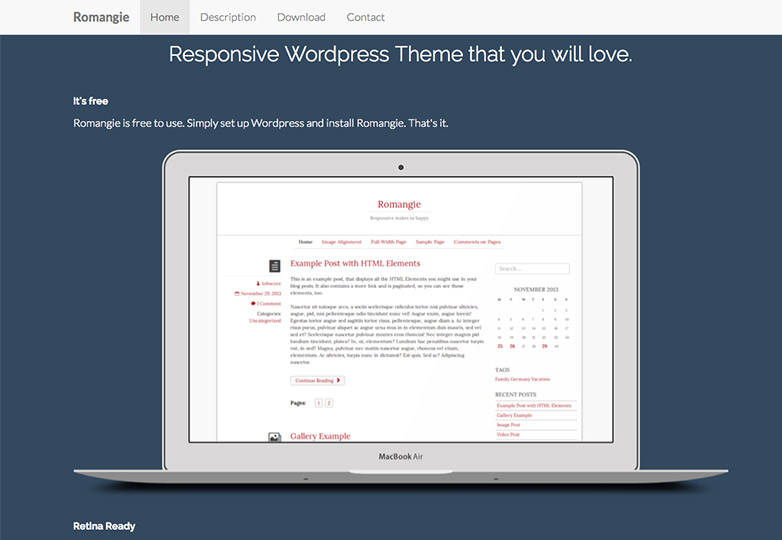 The best free WordPress themes, December 2013 romangie