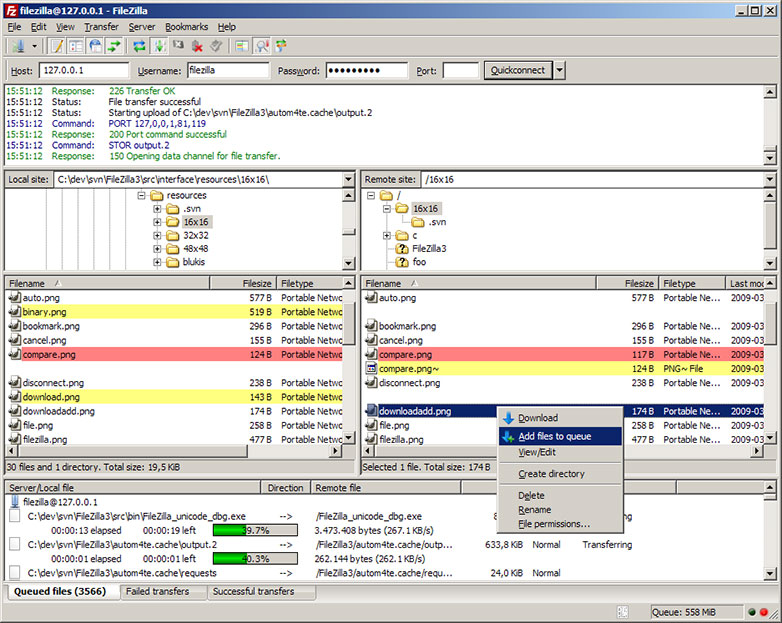 Windows web design apps I can't live without filezilla