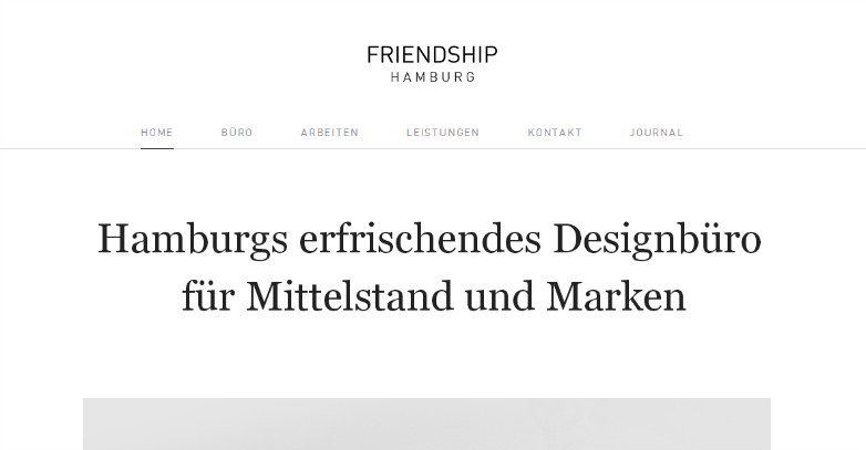 Why negative is positive in web design friendshiphamburg