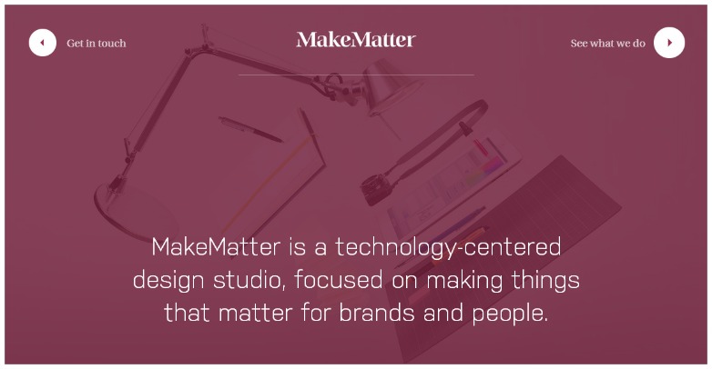 Why negative is positive in web design makematter