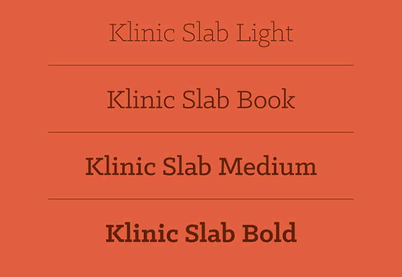 The best fonts of 2013 klinic