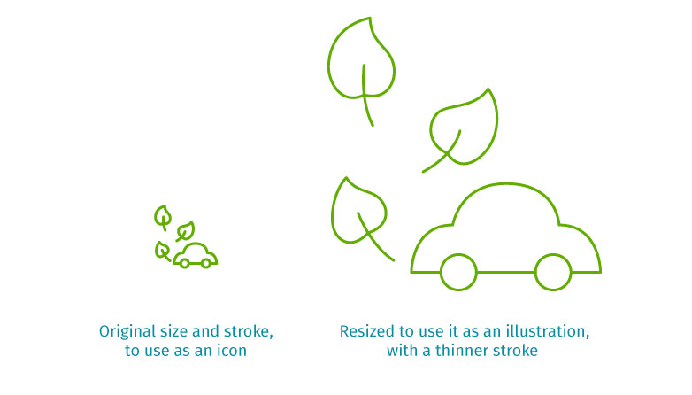 Free download: Vector Ecology icons strokes-1