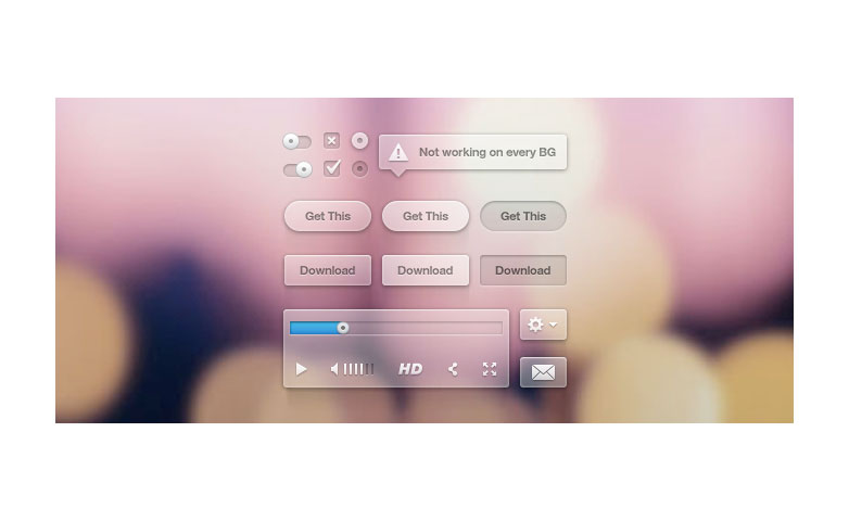 40+ Fantastic and free UI kits 002