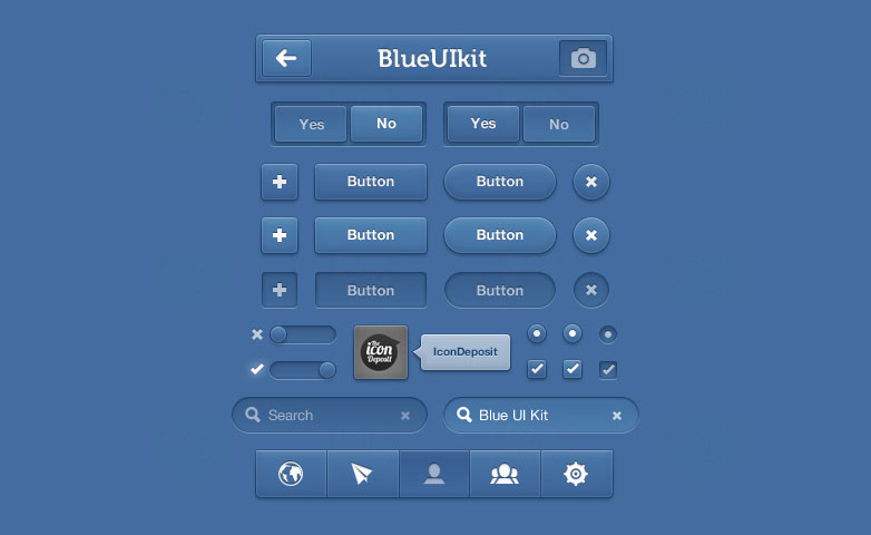40+ Fantastic and free UI kits 004