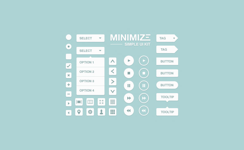 40+ Fantastic and free UI kits 006